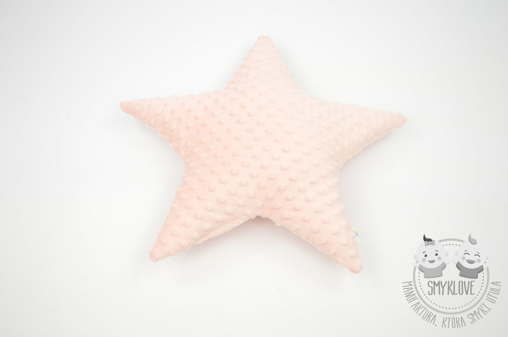 Poduszka w kształcie gwiazdki hand made