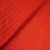 Tkanina pikowana czerwona nieprzemakalna - Smyklove